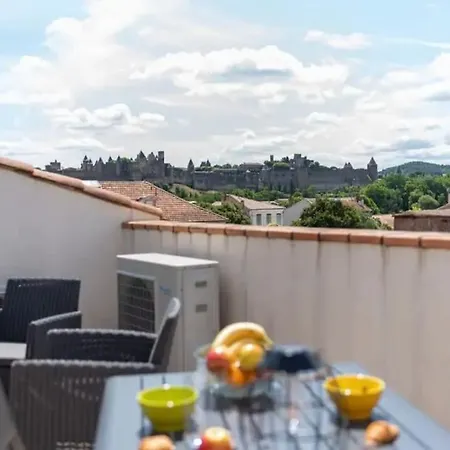 La Majestueuse Cite Apartment Carcassonne Exterior photo